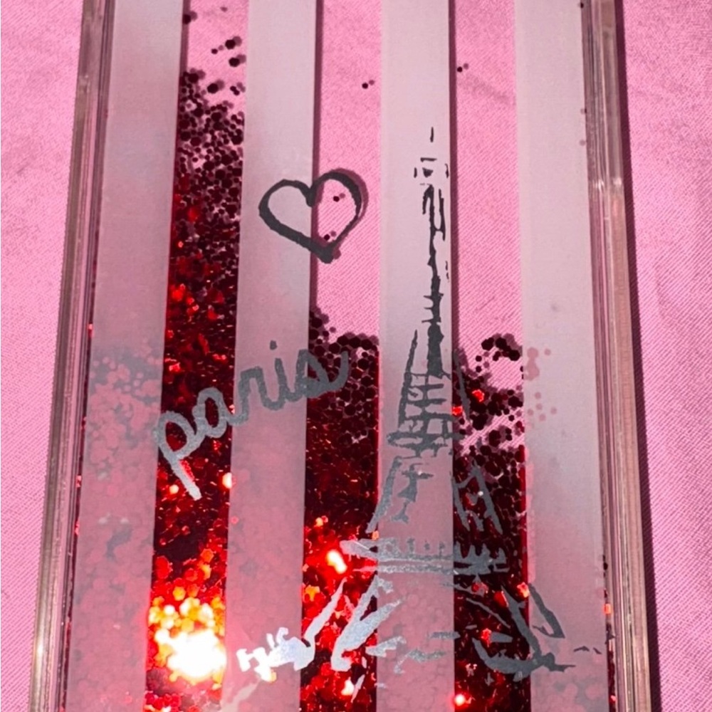 Victoria’s Secret moving liquid glitter iPhone 6 phone case